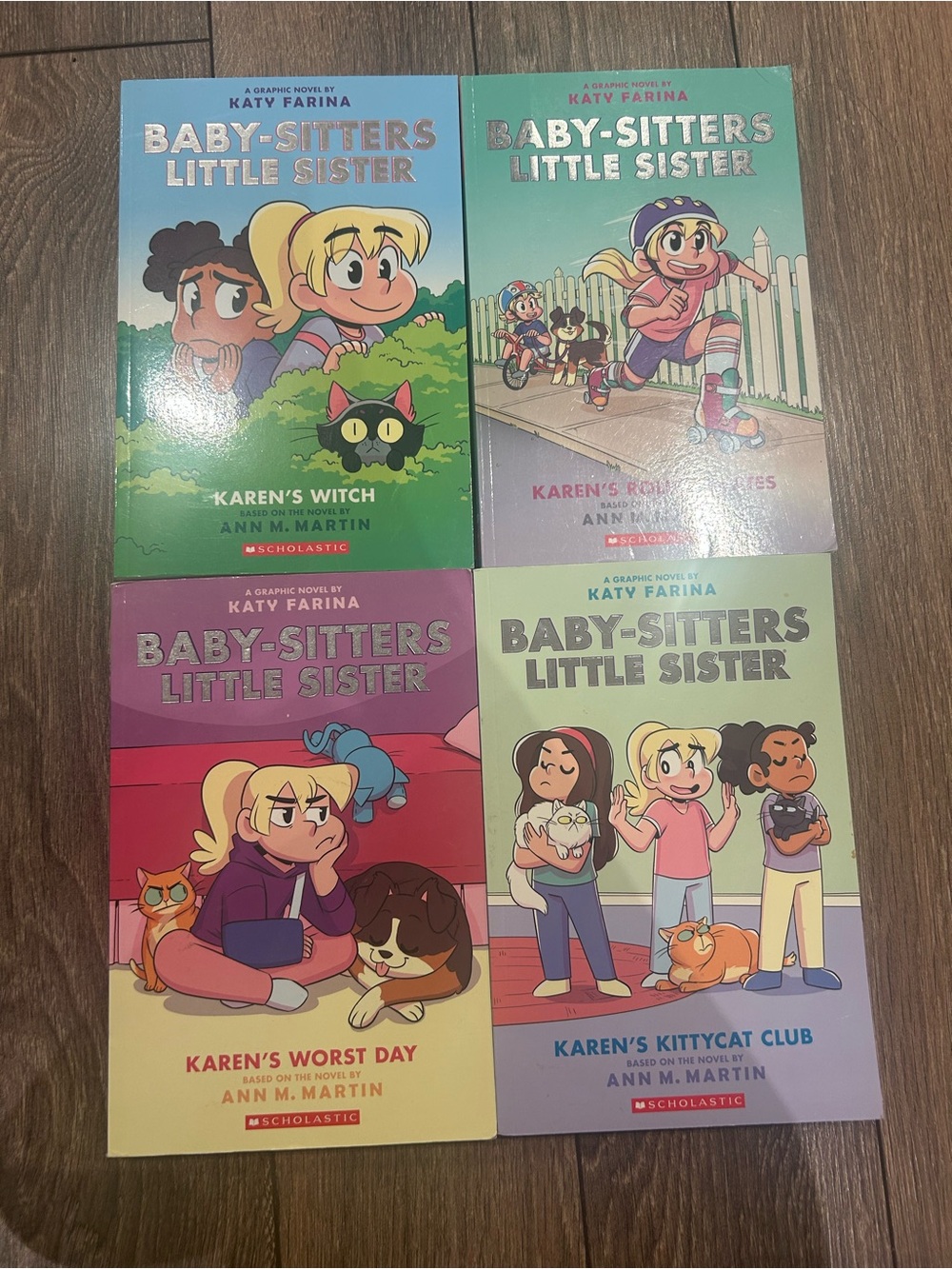 Baby-sitters little sister (books 1-4)